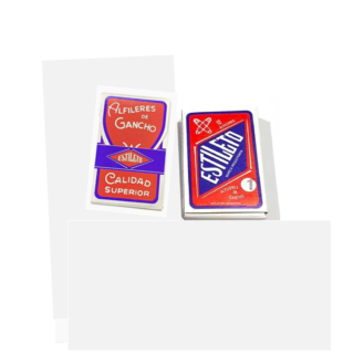 ALFILER ESTILETO N° 1 - 12 CAJITAS DE 12 UNIDADES