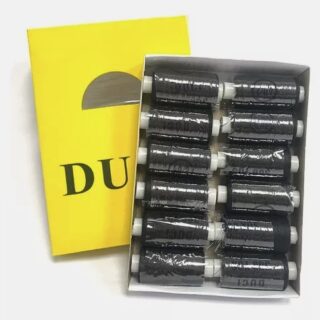 HILO DUCI 12 UNIDADES X 500 YARDAS POLIESTER (BLANCO, NEGRO, SURTIDO)