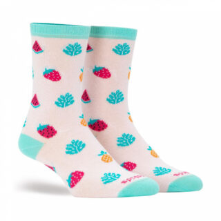 MEDIA JUVENIL CON SPANDEX T4 CON DISEÑO ART 637