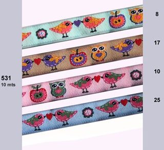 CINTA QUEQUEN ART 531 X 10 MTS