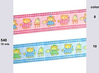 CINTA PINTORCITOS ART 540 X 10 MTS