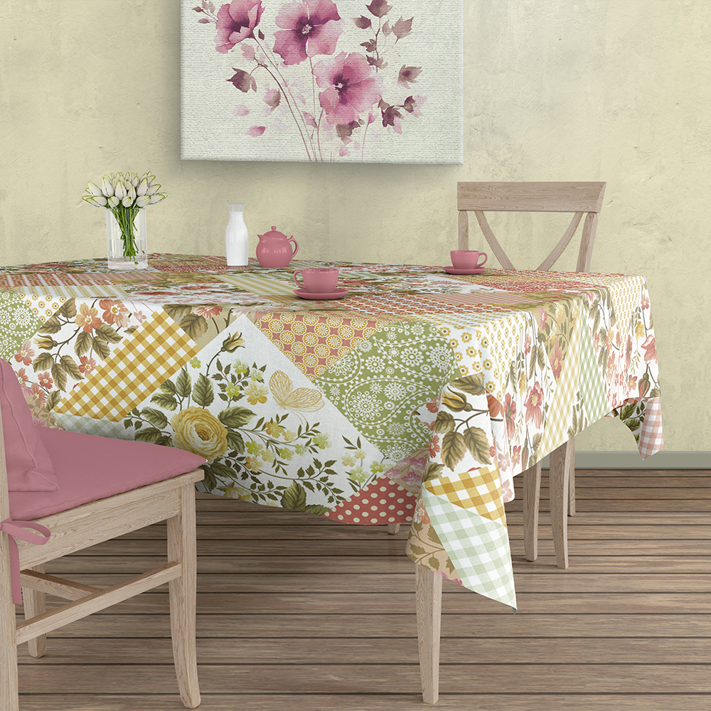 HULE TERMICO ROSAS PATCHWORK - Imagen 2