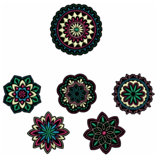 APLIQUES BORDADOS ART 854-9