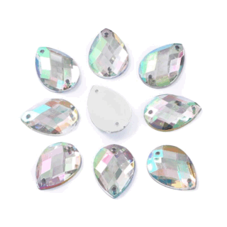 GEMAS TORNASOL FORMA GOTA 20X30 MM X UNIDAD